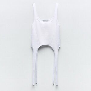 Zara shirt with straps